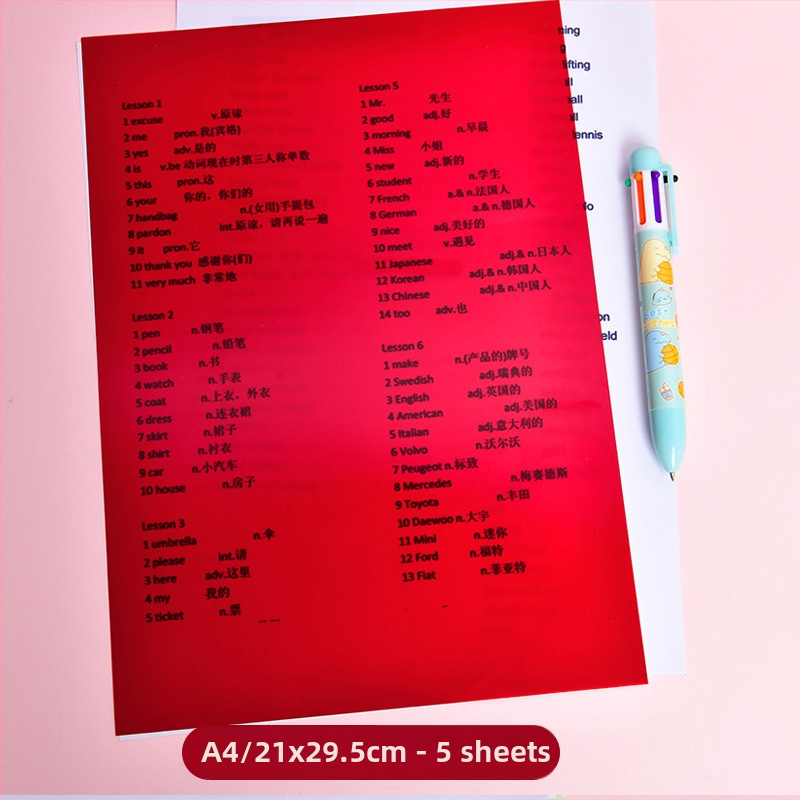 PVC plastový list, priehľadný filtrujúci film, hrúbka 0,3 mm