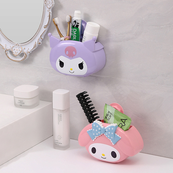 Κρεμαστή θήκη αποθήκευσης τοίχου με καρτούν σχέδιο, φιλικό προς το περιβάλλον ABS πλαστικό, ένα διαμέρισμα, για υπνοδωμάτιο, κουζίνα και μπάνιο