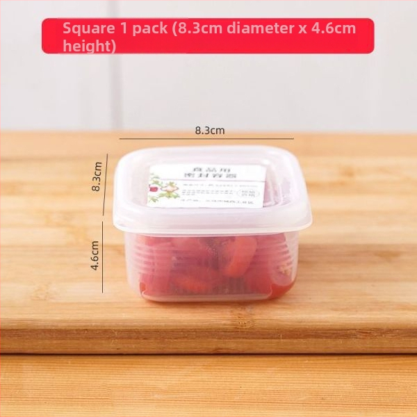 Plastová mrazničková krabička na mäso, potravinárskej kvality, na skladovanie v mrazničke