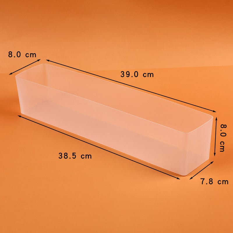 Επιτραπέζιο κουτί αποθήκευσης, χωρίς καπάκι, PP πλαστικό, χωρητικότητα 2L, μοντέλο ZSH85475, εκτύπωση λογότυπου διαθέσιμη, δυνατότητα προσαρμογής