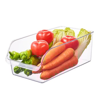 Κουτί αποθήκευσης ψυγείου — μοντέρνος μινιμαλιστικός σχεδιασμός, υλικό PET, λειτουργία αποθήκευσης