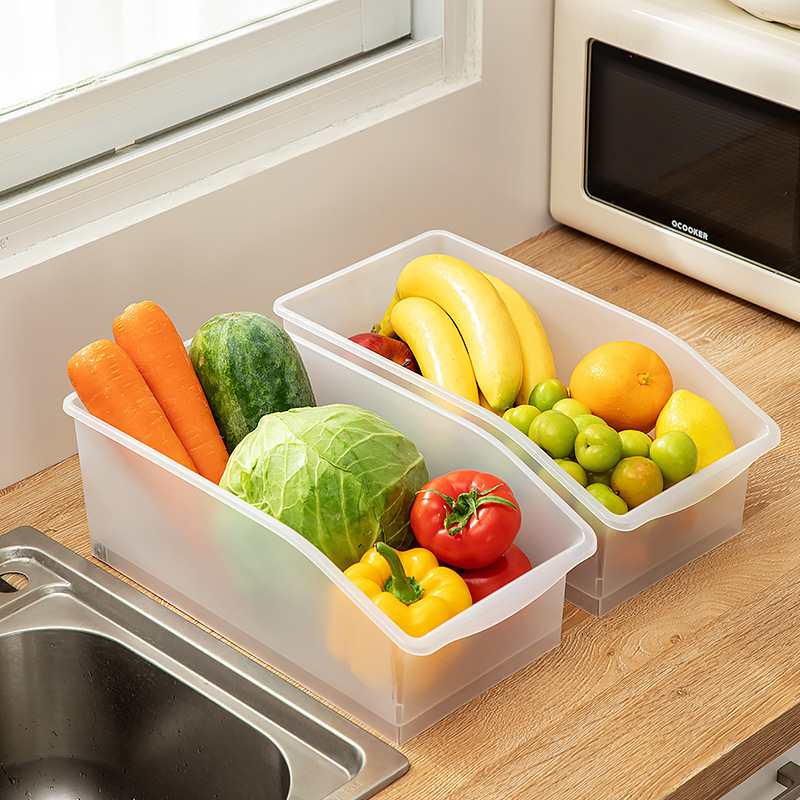Οργανωτής ψυγείου για αυγά και λαχανικά, δοχείο αποθήκευσης φρούτων και διαχωριστικό προβολής τροφίμων