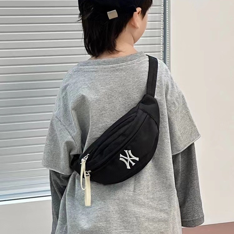 Παιδική τσάντα στήθους με μοτίβο γράμματα, Νάιλον υλικό, Μοντέρνο στυλ, Άνοιξη 2024, Unisex.