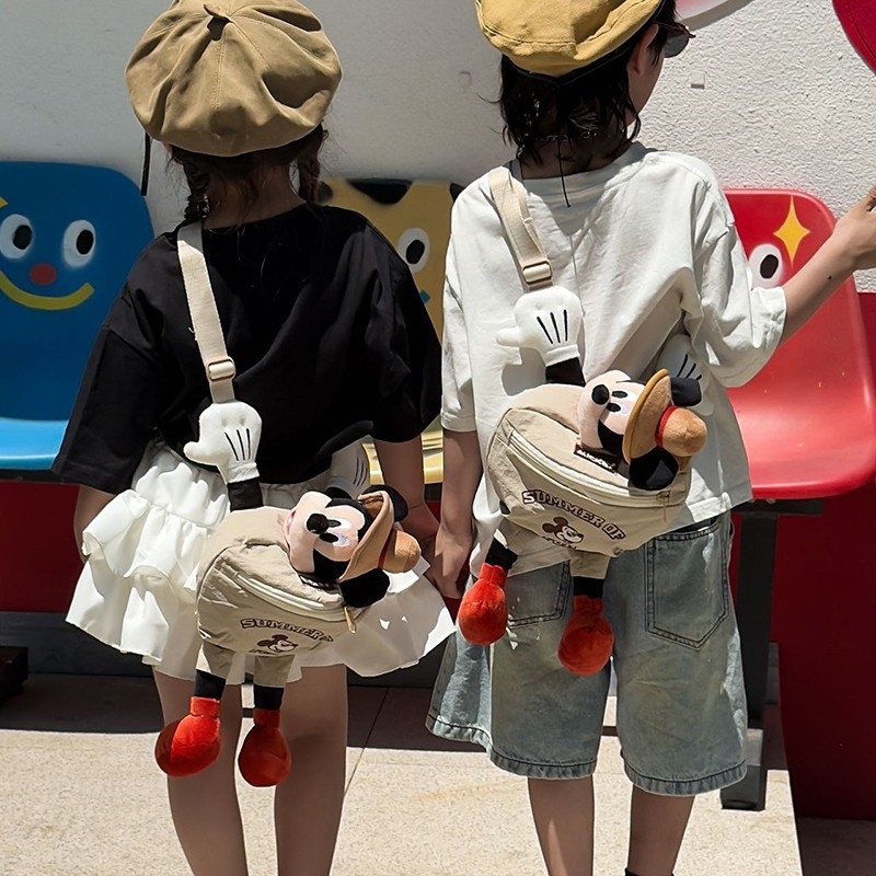 Παιδική τσάντα χιαστί με σχέδιο anime καρτούν, νάιλον, μεγάλης χωρητικότητας, unisex