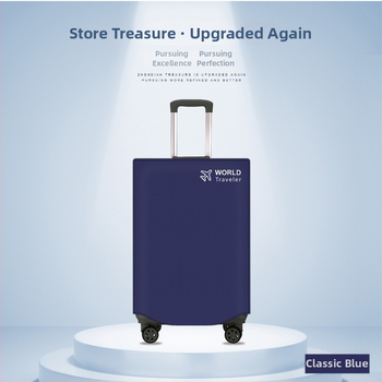 Alumīnija rāmis čemodāna aizsargsegums ar rāvējslēdzēju, bieza neausta auduma, regulējams