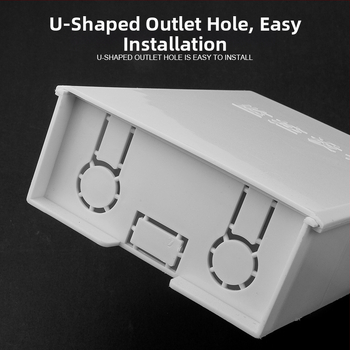 Nízkonapäťová skriňa, nástenná montáž, plastová, s ťahovacím mechanizmom, vodeodolná