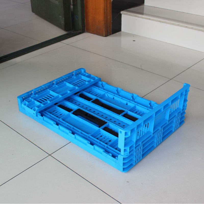 Skladaný plastový kôš, zosilnená konštrukcia, PE materiál, vstrekovanie plastov, vodotesný a koróziou odolný, tlač loga k dispozícii