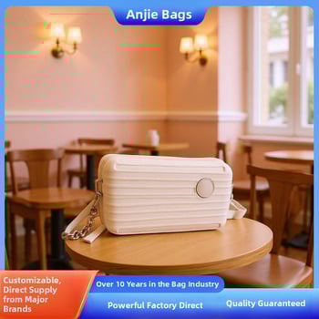 Τεράστια χωρητικότητα γυναικεία τσάντα crossbody με ριγέ σχέδιο, αδιάβροχη, υπερ-ελαφριά, διαχωρισμός στεγνό-υγρό, προστασία από κλοπή