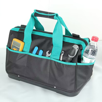 Torba za alate, vodootporna, s više džepova, debela i čvrsta konstrukcija, plastično dno