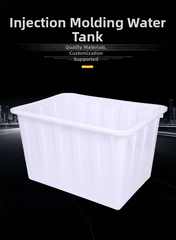 Obdĺžniková HDPE vodná nádrž – vstrekovaná technológiou akvakultúrny kontajner, hrúbka steny 0,5 mm, objemy 400L/300L/200L/160L/90L