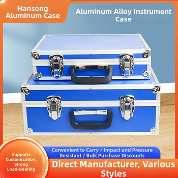 Aluminijska kutija za instrumente, prijenosna, nosivost 15 kg, vodootporna kutija za opremu