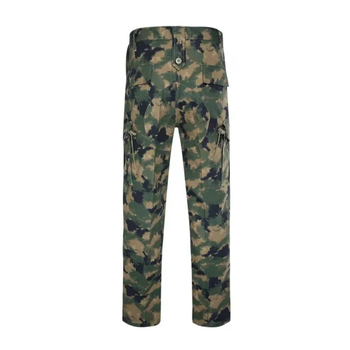 Тактическа камуфлажна тренировъчна униформа, памучно-смесена тъкан, против замърсяване и дезинфекция, камуфлажен принт, за лято, за стрелкови спортове и боево самозащита
