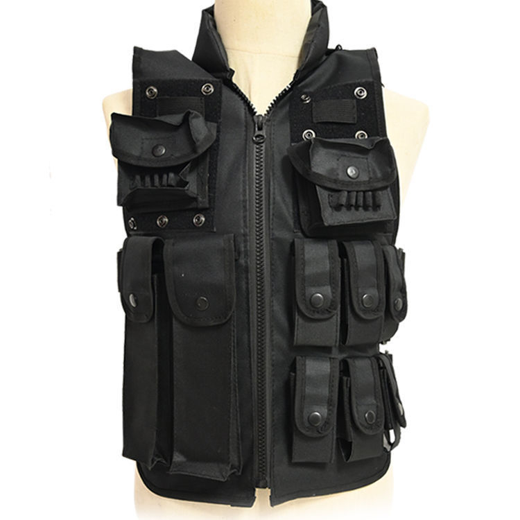 Тактически жилет за полеви тренировки – водоустойчив, влагоотвеждащ, камуфлажно облекло за пролетния сезон, за деца