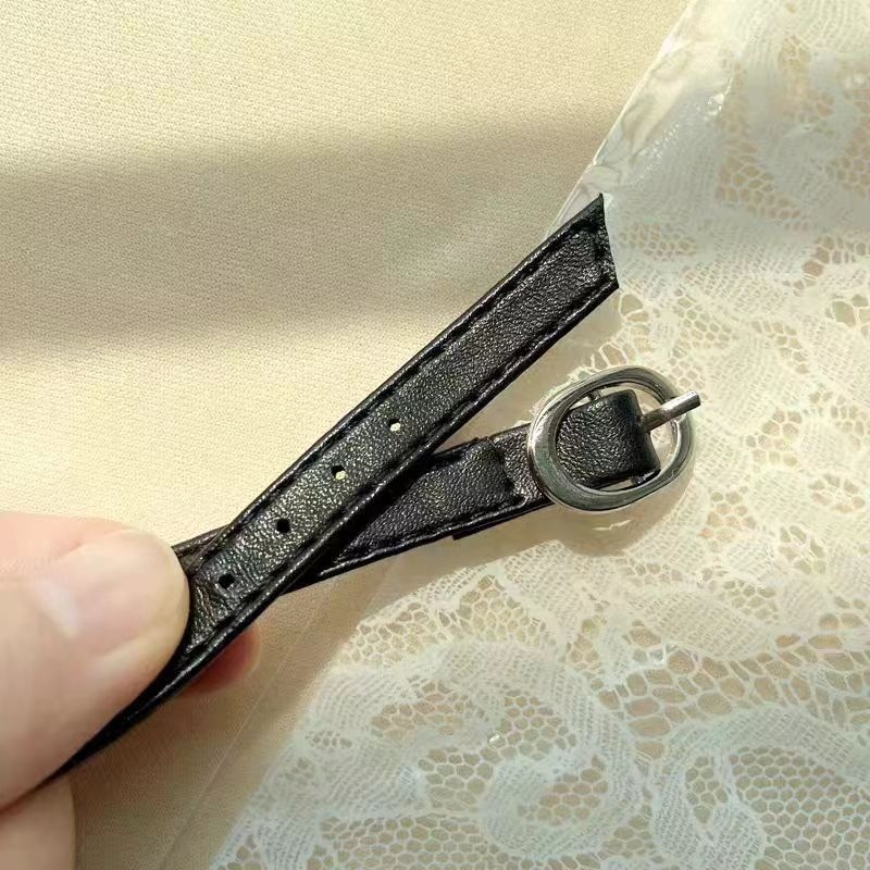 Protizlizni kaiš za visoke pete, elastično šivanje, Velcro zatvaranje, podesiva duljina, Model 003