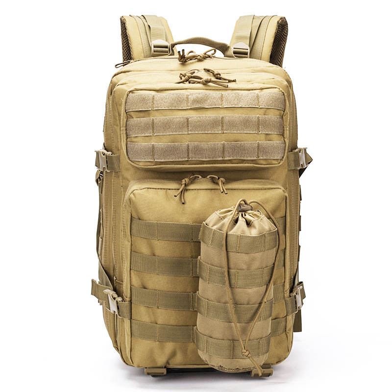 BUCKSGEAR Wolf Commander Taktički ruksak za outdoor, Veliki 3P, MOLLE, Kamuflažni uzorak, Vodootporan