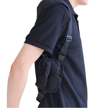 Torba za rameno s križnim nošenjem za oružje, lagana i izdržljiva, PC materijal, unisex, za vanjske sportove