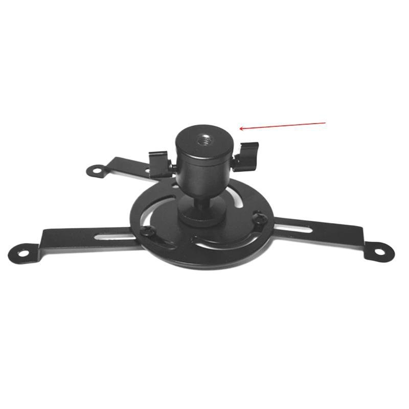 Suport de proiector cu adaptor cu trei găuri și patru gheare pentru Xgimi, Epson și BenQ (montaj pe birou/pe perete)