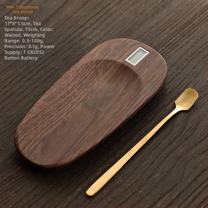 Balanță electronică pentru ceai Pu'er cu măsurare inteligentă în grame, precizie înaltă, construcție din plastic, ambalaj în cutie, origine Dehua