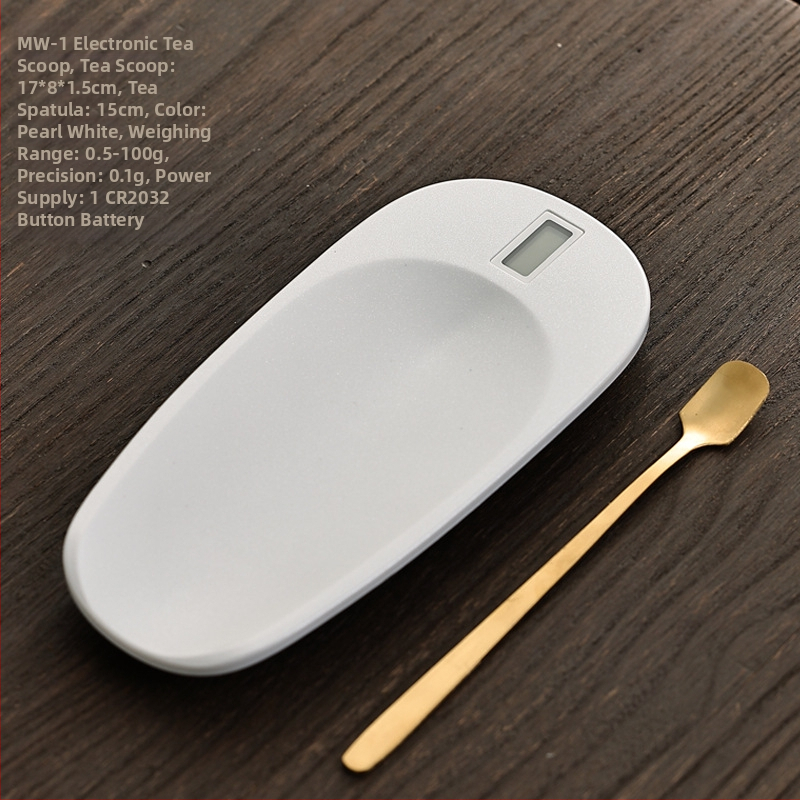 Balanță electronică pentru ceai Pu'er cu măsurare inteligentă în grame, precizie înaltă, construcție din plastic, ambalaj în cutie, origine Dehua