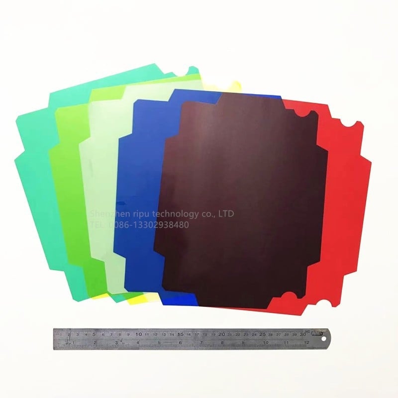Príslušenstvo tela: PVC, obdĺžnikový tvar, hrúbka 0,3 mm, model RY-0018