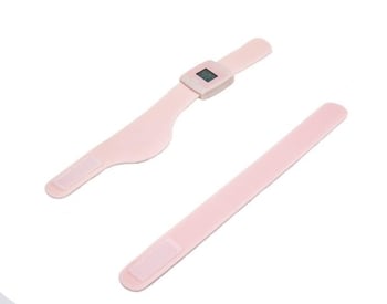 Έξυπνο βραχιόλι θερμοκρασίας με Bluetooth θερμομετρητή – παρακολούθηση θερμοκρασίας σώματος σε πραγματικό χρόνο μέσω εφαρμογής smartphone; μπαταρία 220 mAh, αυτονομία έως 21 ημέρες, ABS περίβλημα, ασύρματη σύνδεση