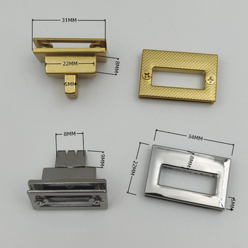 Okretna kopča za torbu, cinkova legura, Shengfeng, ljetno izdanje 2021