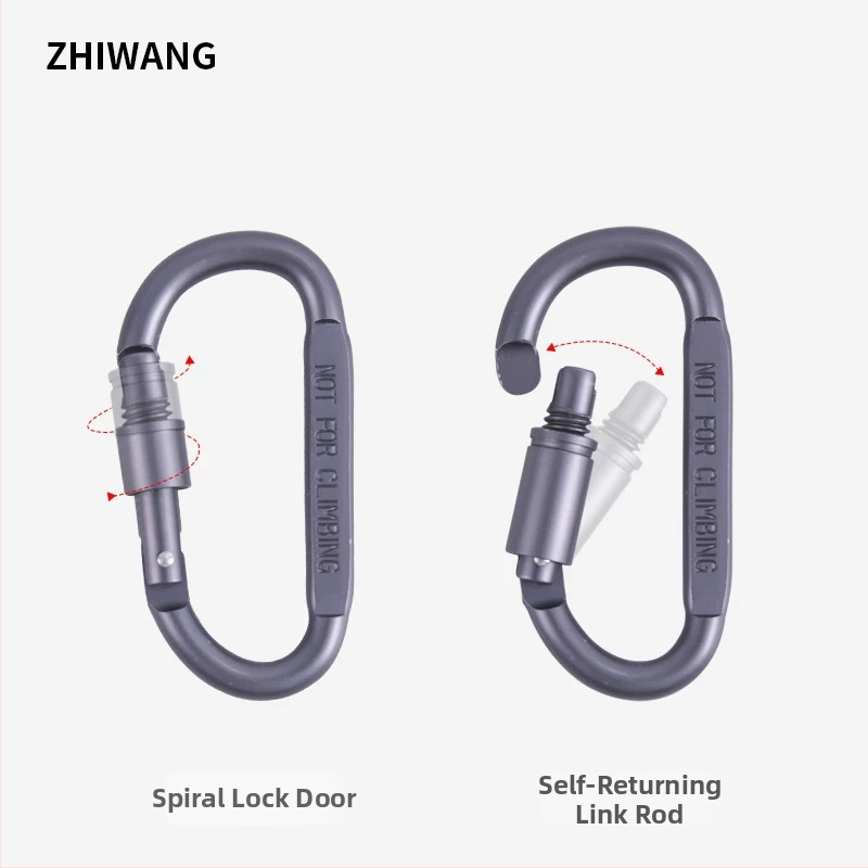 D-typ hlinírový sponový zámok pre vonkajšie vybavenie, nosnosť 40 kg, Značka Expectation, Model HJGK