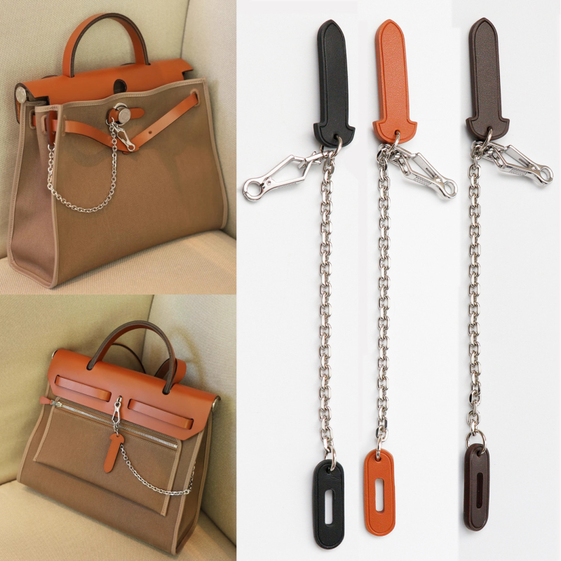 Dodatak za prtljagu: zatvarač i lanac za torbe od cinkovog legura, Golden diwei, dekor, protiv krađe, jesen 2025