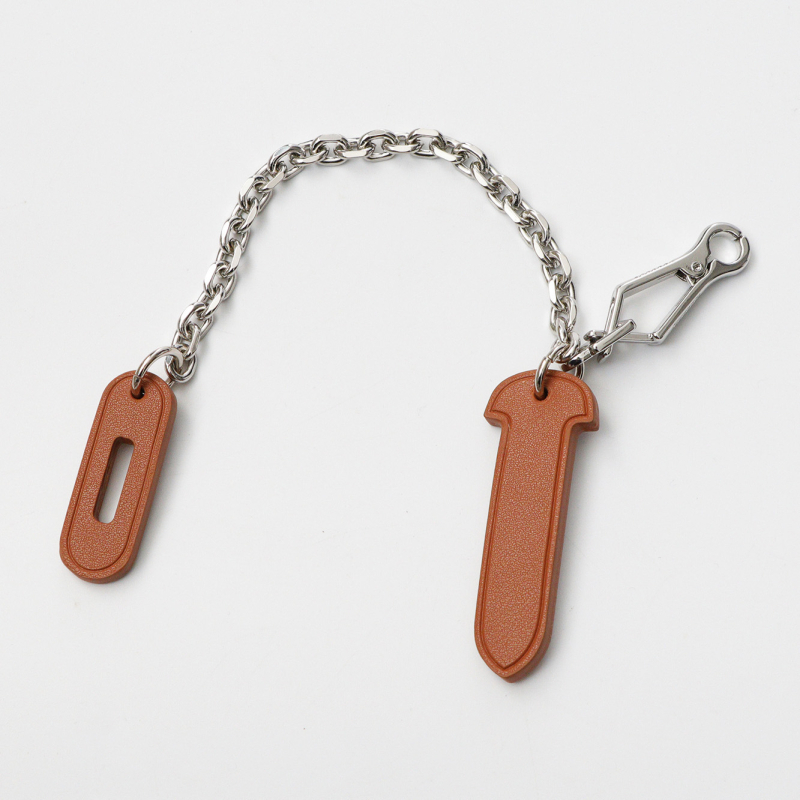 Dodatak za prtljagu: zatvarač i lanac za torbe od cinkovog legura, Golden diwei, dekor, protiv krađe, jesen 2025