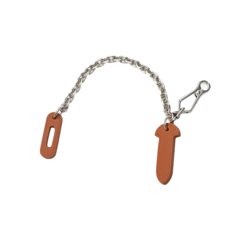 Dodatak za prtljagu: zatvarač i lanac za torbe od cinkovog legura, Golden diwei, dekor, protiv krađe, jesen 2025