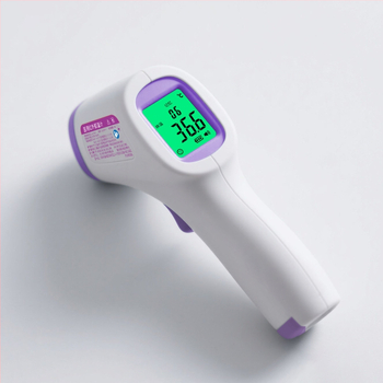 Infračervený teplomer na čelo, bez kontaktu, s digitálnym displejom, 0,2°C rozlíšenie, model F03C/F03D, prenosný