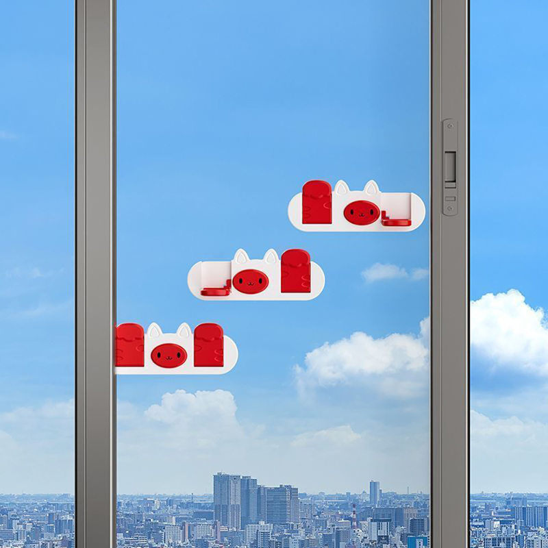 Vrata sigurnosna brava i zaustavljač – za prozore i garderobu, klizna vrata, dječja sigurnost, model 25R