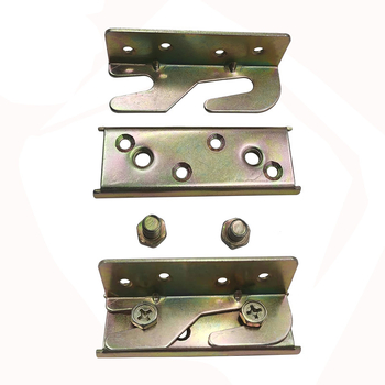 Conector hardware colț pat – Youyao, stil minimalist, stampare, material oțel laminat la rece, model 86-28-1.8mm