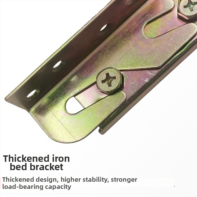 Conector hardware colț pat – Youyao, stil minimalist, stampare, material oțel laminat la rece, model 86-28-1.8mm