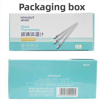 Медицински стъклен ртутен термометър за подмишница и устна, марка Hainuo, многократно използваем, пакет от 10 бр.
