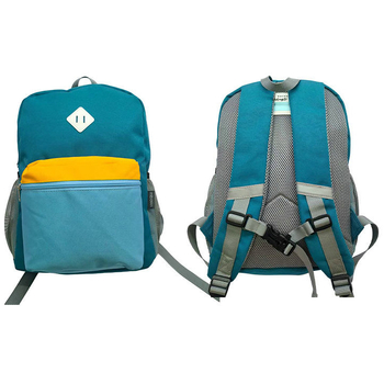 Rucsac unisex din pânză Oxford, cu bretele cu pernă de aer – rucsac școlar multifuncțional pentru clasele 3–4