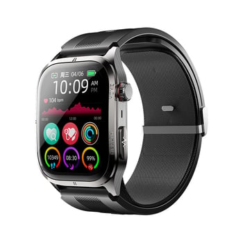 SH-12 Healthwear pametni sat s mjerenjem EKG, AMOLED zaslon, Bluetooth, senzorom otkucaja i SpO2