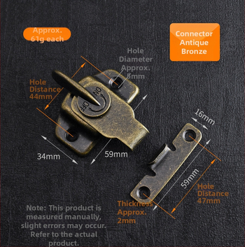 Zaključni element za stolni stol za blagovanje - željezni materijal - Poluo mud Abalone buckle ZC - moderni minimalistički stil