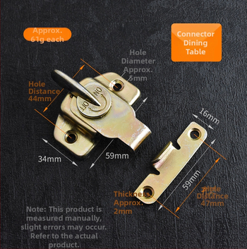 Zaključni element za stolni stol za blagovanje - željezni materijal - Poluo mud Abalone buckle ZC - moderni minimalistički stil