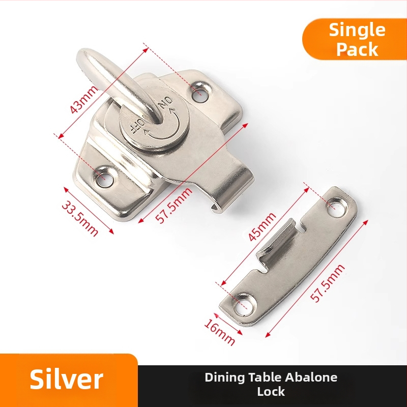 Zaključni element za stolni stol za blagovanje - željezni materijal - Poluo mud Abalone buckle ZC - moderni minimalistički stil