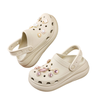 Dodatak s cvjetnim motivom za obuće – kopča za sandale, papuče i Crocs (Model: Shoe flower; Stil: Kopča; Kompatibilne: sandale, papuče, Crocs; Sezone: Ljeto, Zima, Proljeće, Jesen)