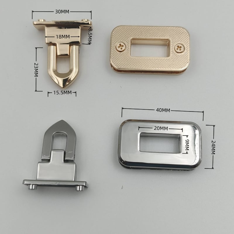 Kovinska brava za torbe od cinkovog zlitine — Shengfeng hardware, Zima 2024, Novi nacionalni trend, Pribor za prtljagu