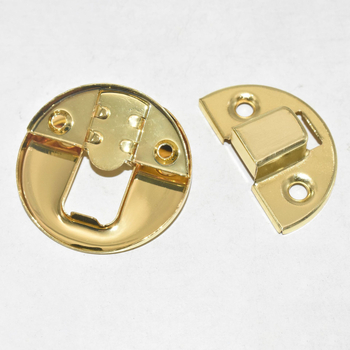 Kuka za torbe - okrugla metalna elektroplakirana, model 040, dodaci za torbe, zima 2023