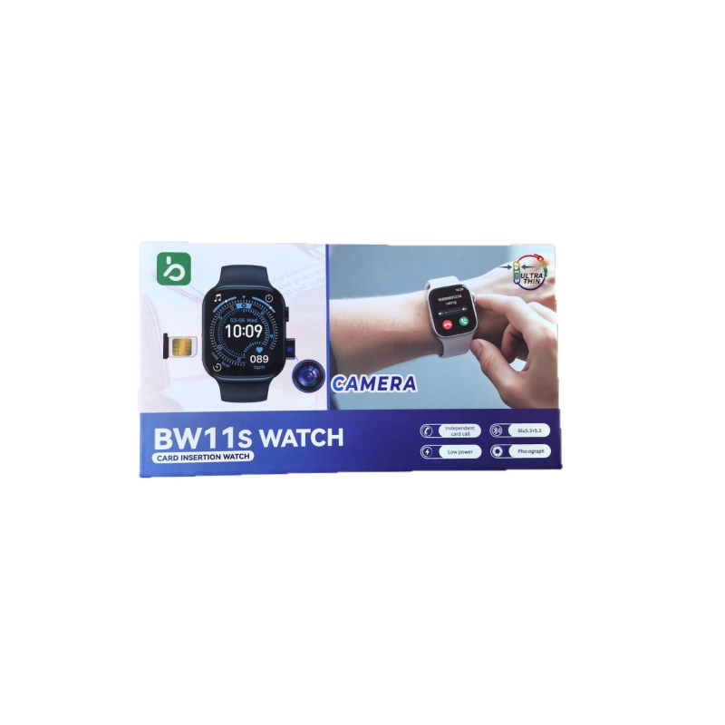BW11S pametni sat sa SIM utorom, Bluetooth pozivi, praćenje srčanog ritma, SpO2 i praćenje sna