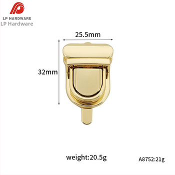 Kabelkový zámok s klipom, Lebi hardware, zinková zliatina, elektroplating, Duck Tongue typ