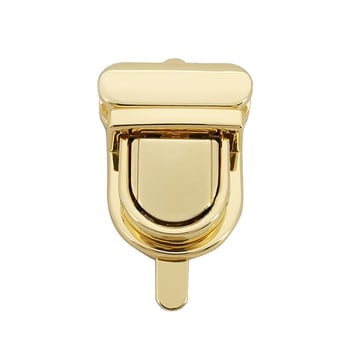 Κλείδωμα τσάντας με κλιπ, Lebi hardware, κράμα ψευδαργύρου, ηλεκτροπλατινοποίηση, τύπος Duck Tongue