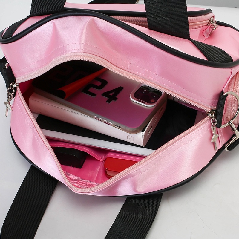 Детска чанта за танци от найлон, устойчива на износване, подплата полиестер, мил стил, за момичета 1–4 години