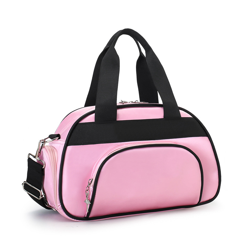 Детска чанта за танци от найлон, устойчива на износване, подплата полиестер, мил стил, за момичета 1–4 години