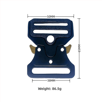 Kobra taktická spona na opasok, plne kovová, zo zinkovej zliatiny, určená pre vonkajšie vybavenie a doplnky k batožine