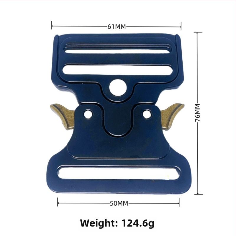 Kobra taktická spona na opasok, plne kovová, zo zinkovej zliatiny, určená pre vonkajšie vybavenie a doplnky k batožine
